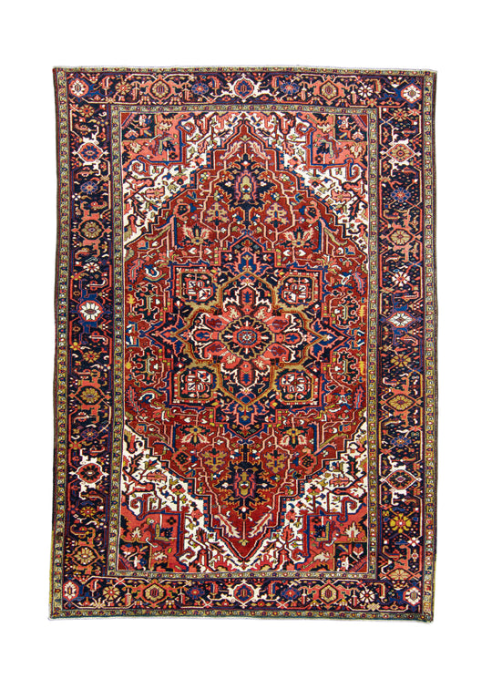 Oriental Handwoven Vintage Rug 8'1" x 11'6" #17804
