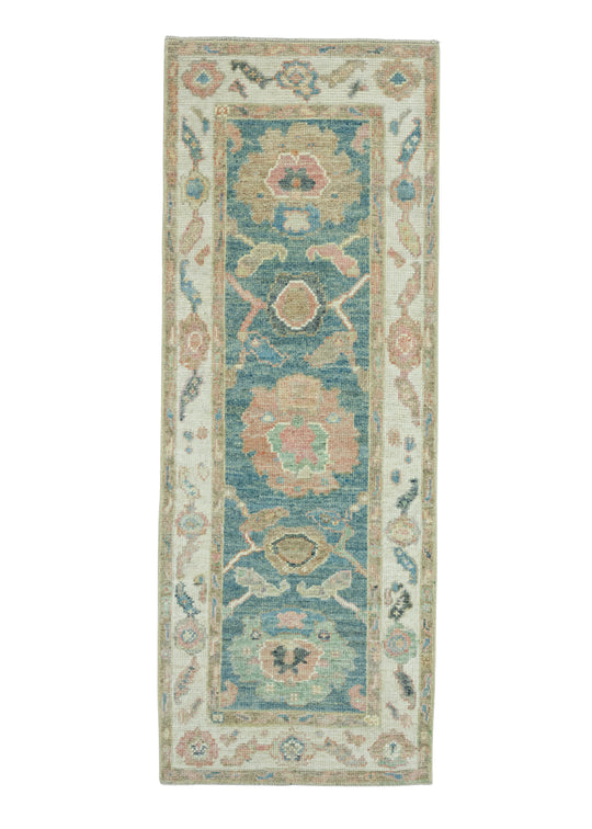 Turkish Oushak Runner Rug 2'3" x 6' #17494