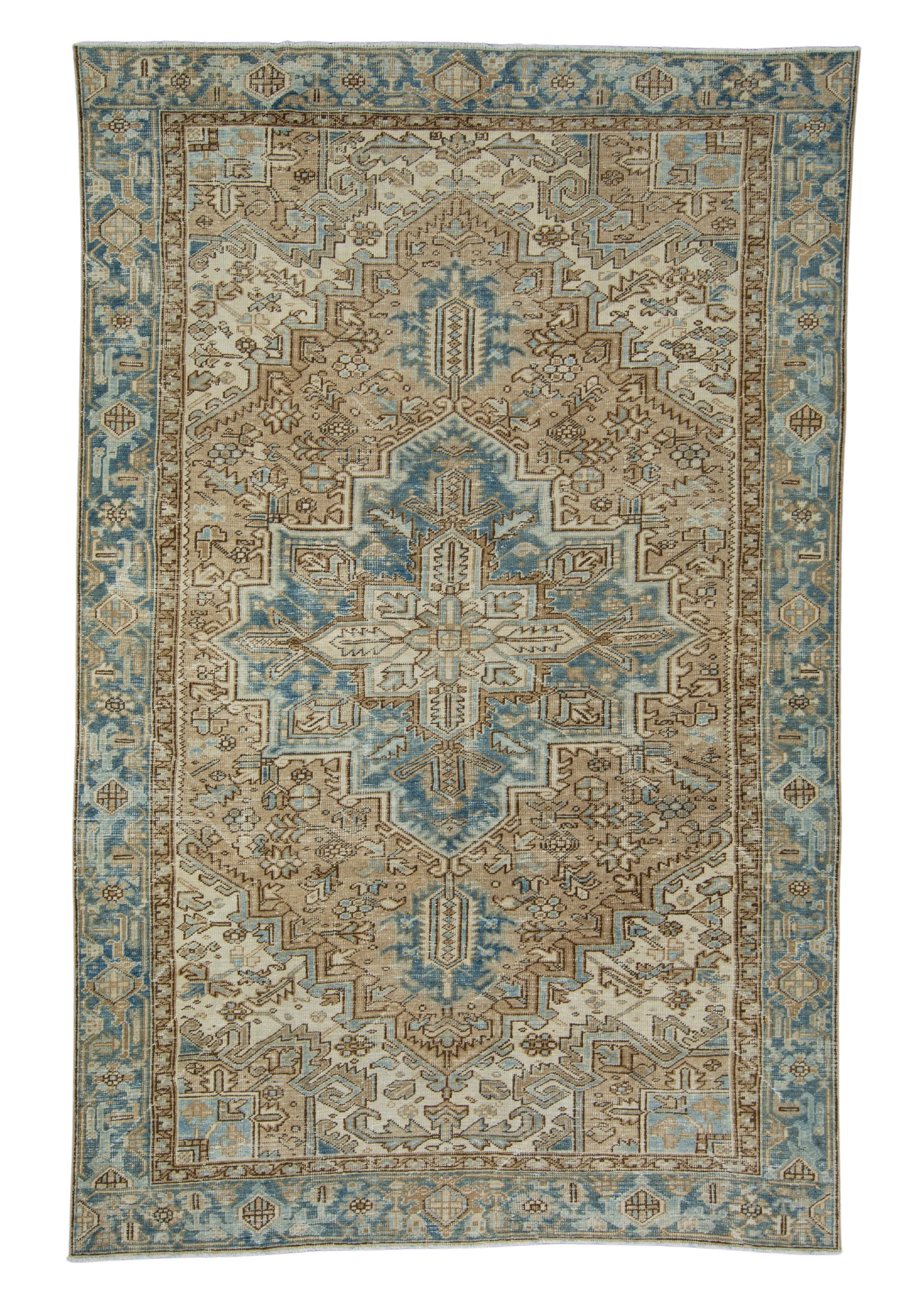 Oriental Handwoven Vintage Rug 7'5" x 11'7" #17509