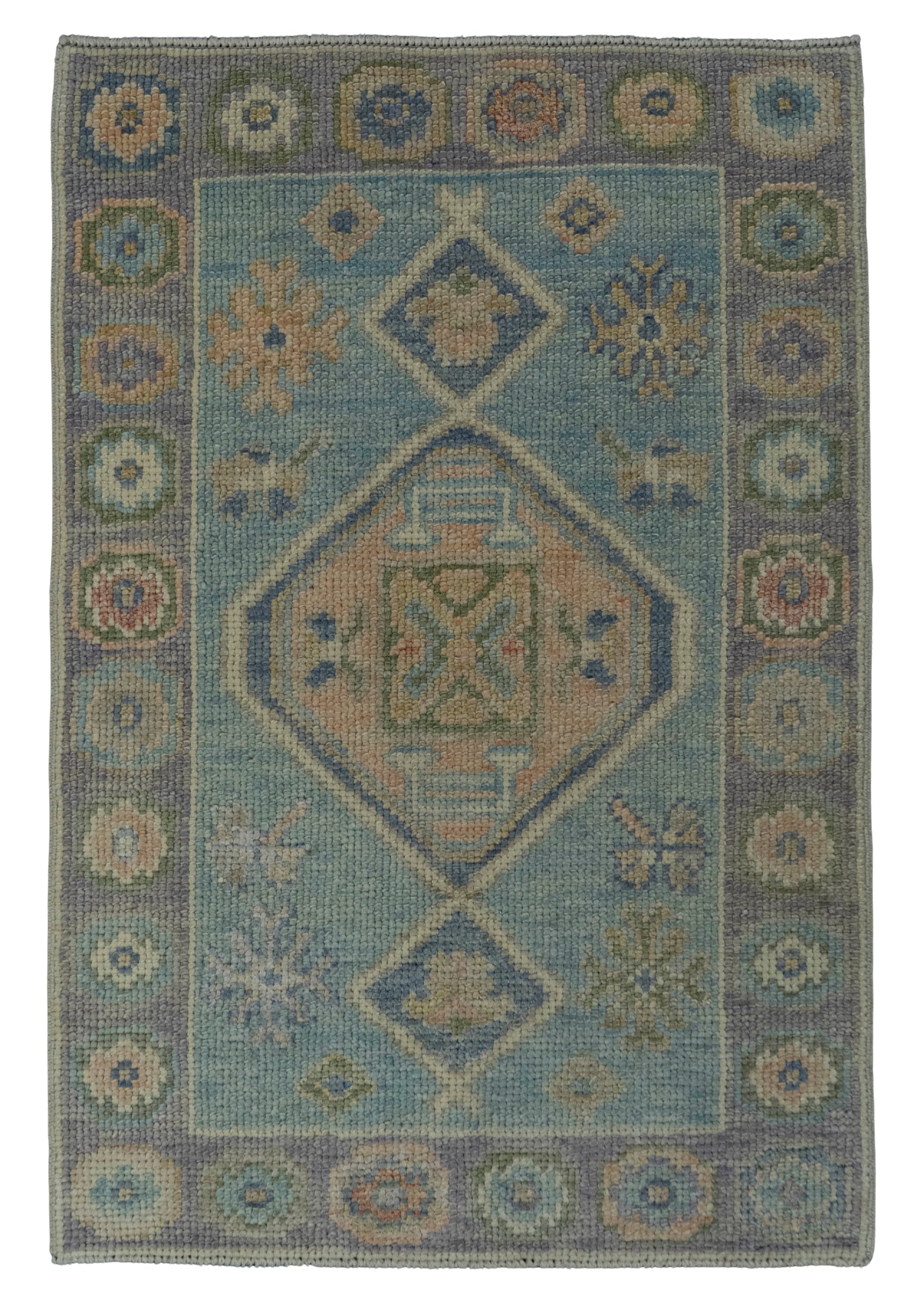 Turkish Oushak Rug 2' x 3' #19535