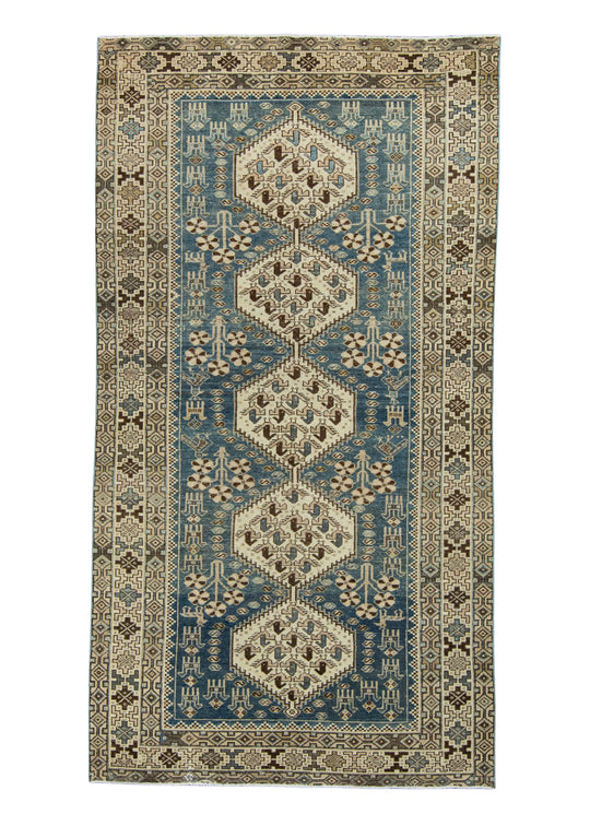 Turkish Vintage Rug 4'9" x 8'11" #17605