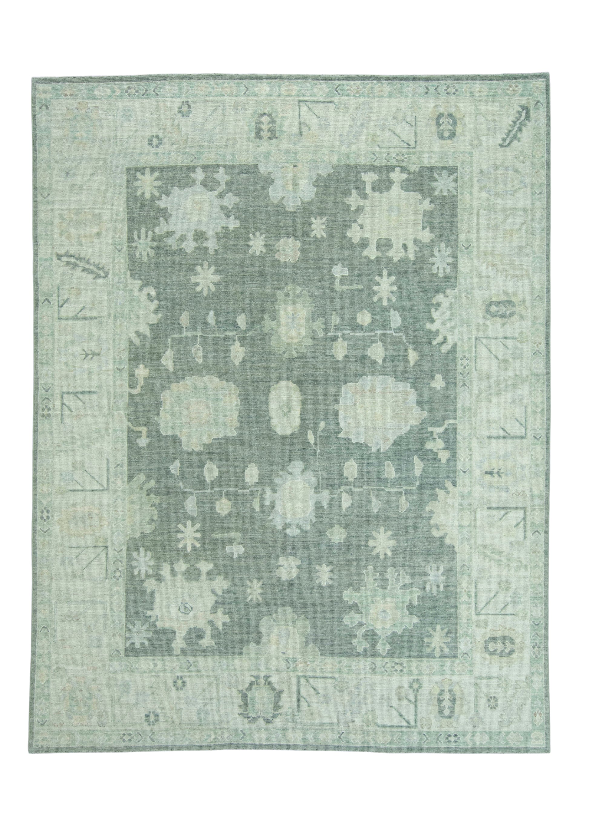 Turkish Oushak Rug 8' x 10'5" #19427