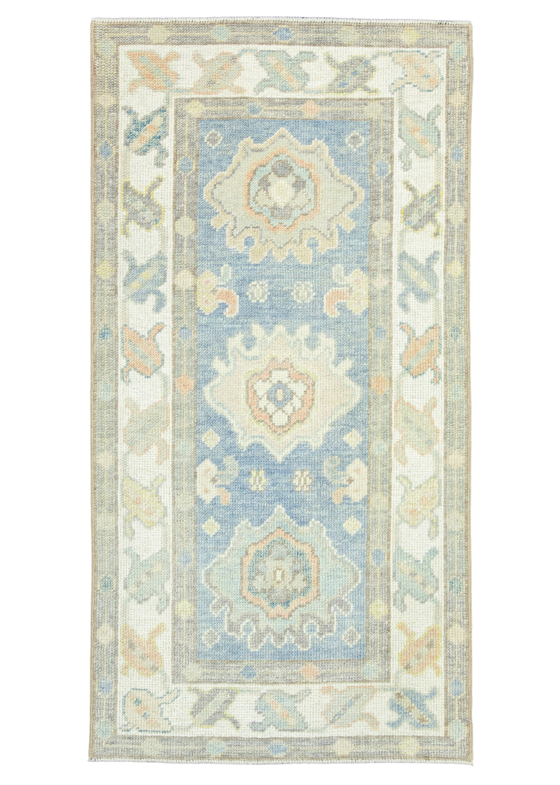 Turkish Oushak Rug 2'6" x 4'10" #19500
