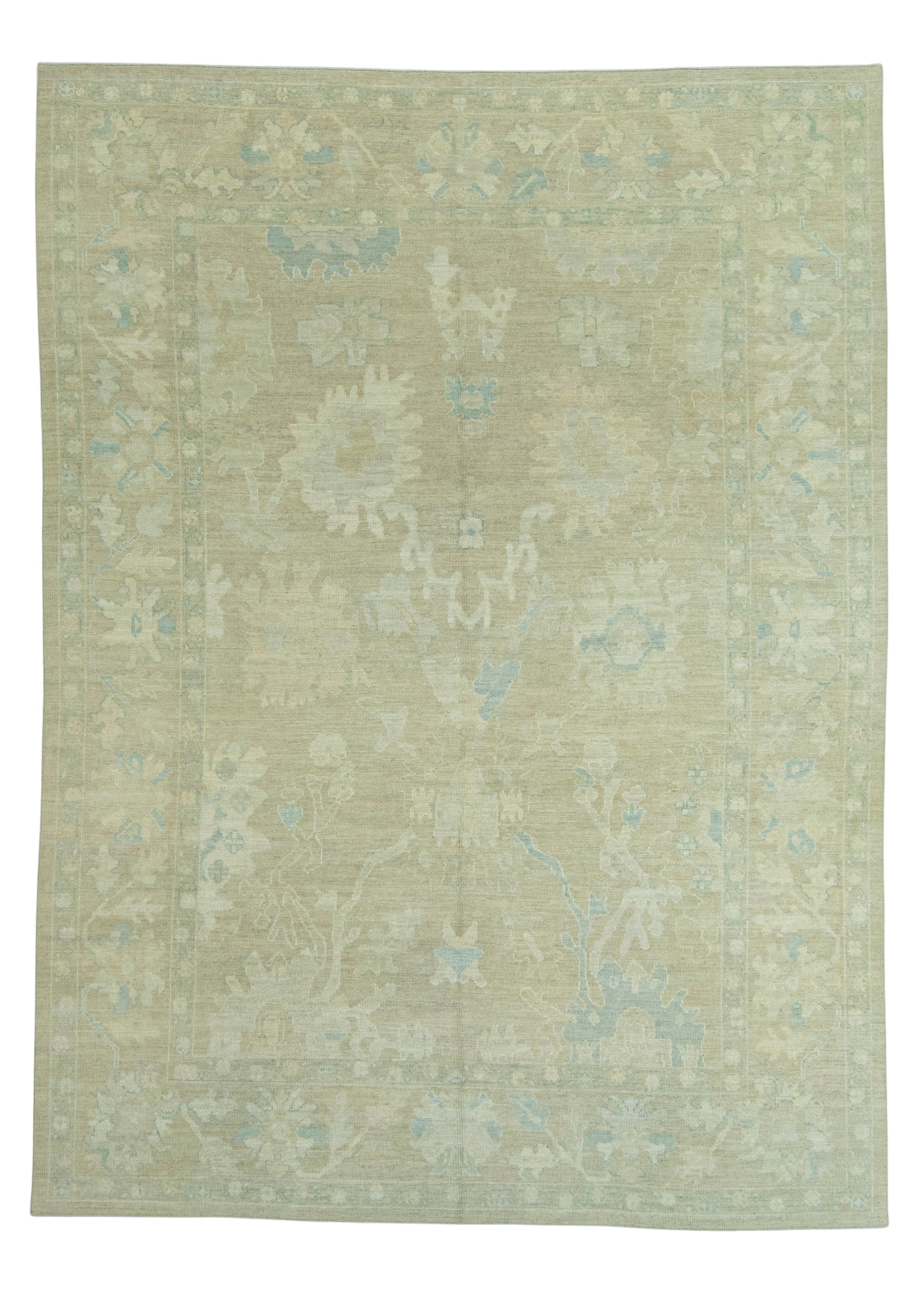 Turkish Oushak Rug 8'10" x 12' #19442