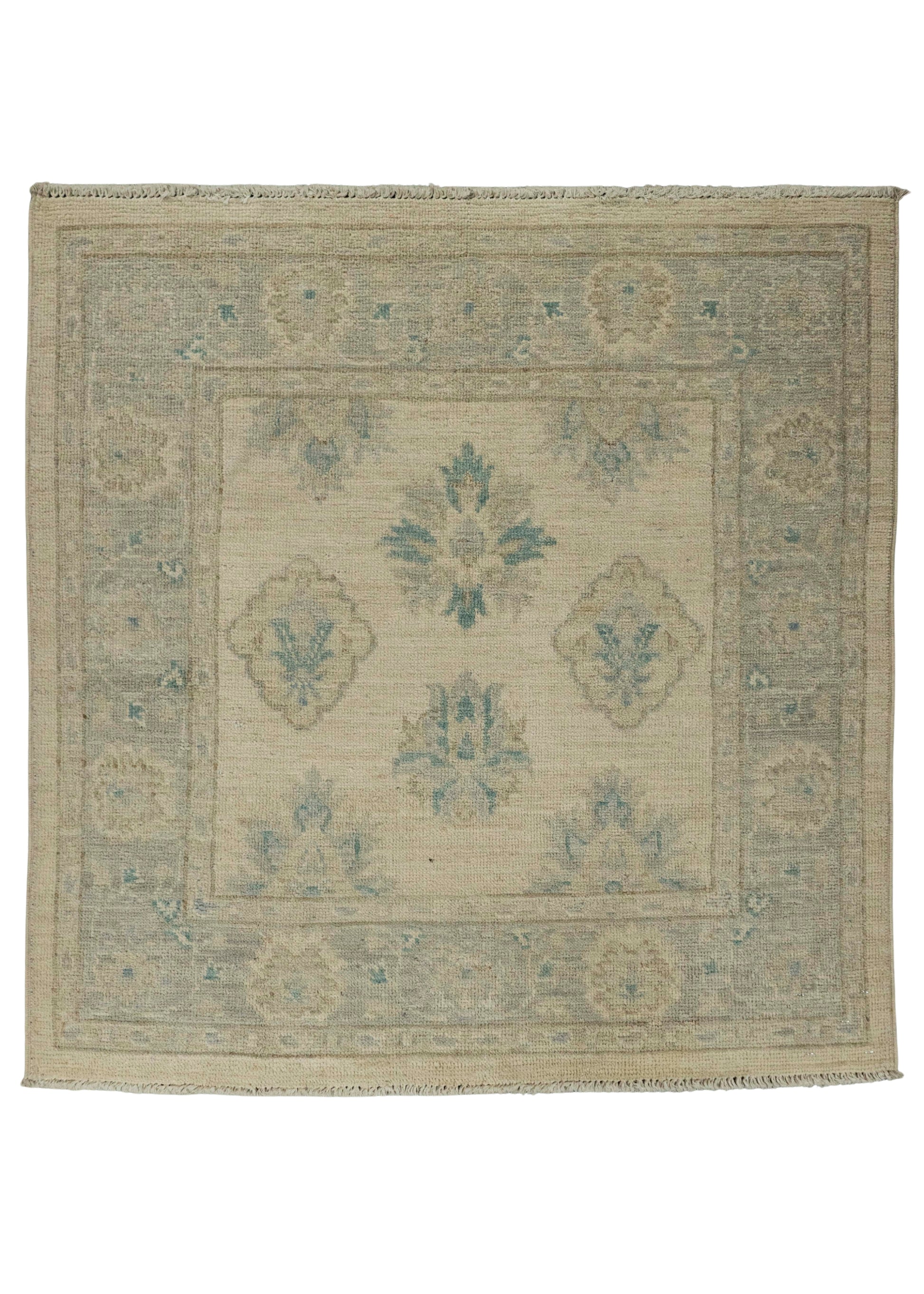 Oushak Square Rug 2'11" x 3'  #21348
