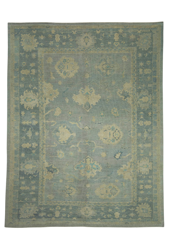 Turkish Oushak Rug 10'2" x 13'2" #18546