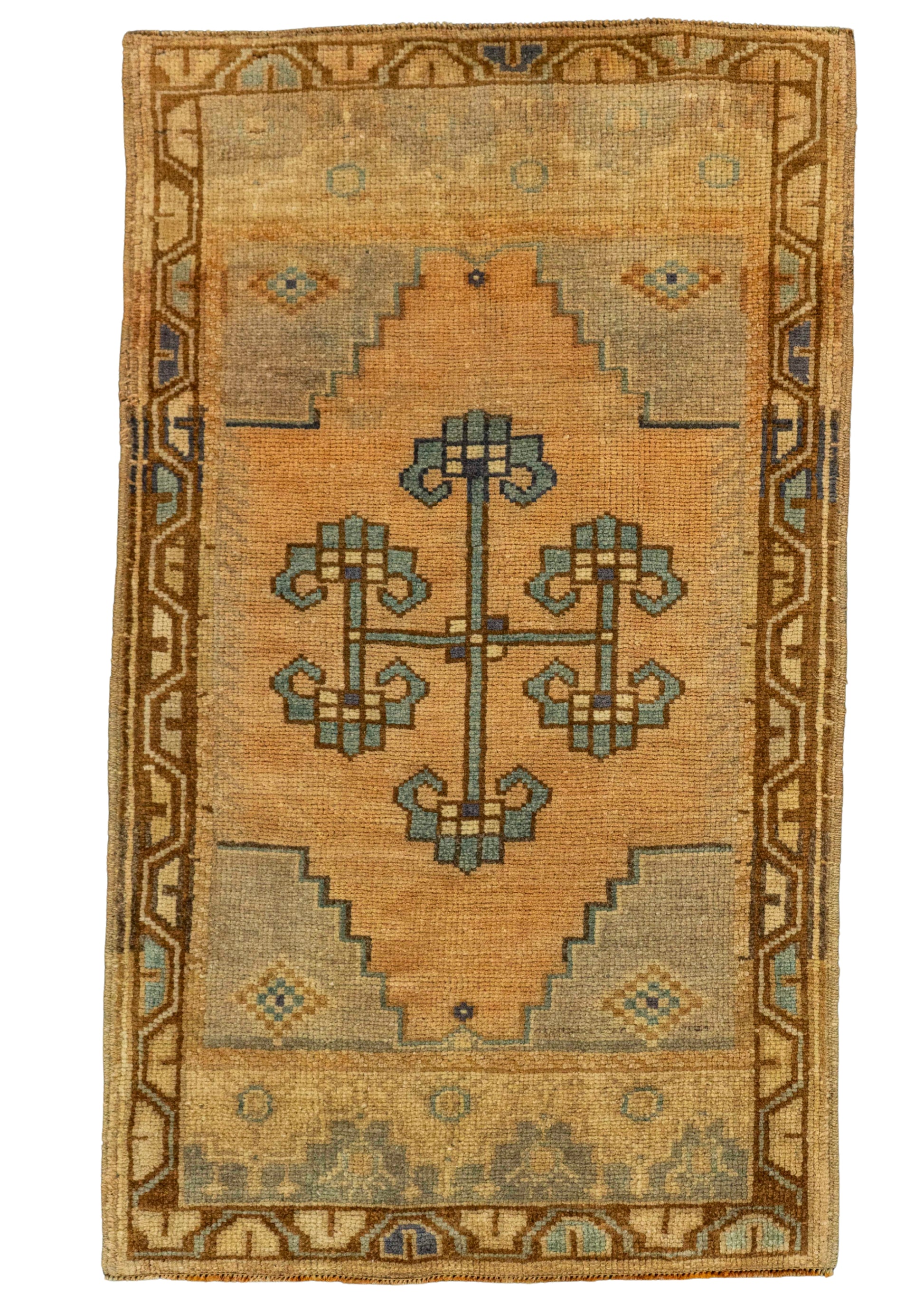 Turkish Yastik Rug  1'9" x  2'11" #22010