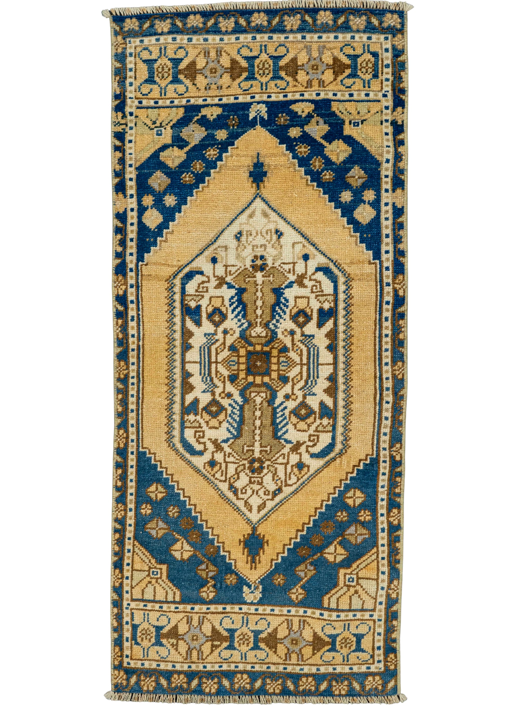 Turkish Yastik Rug  1'8" x  4'0" #22603