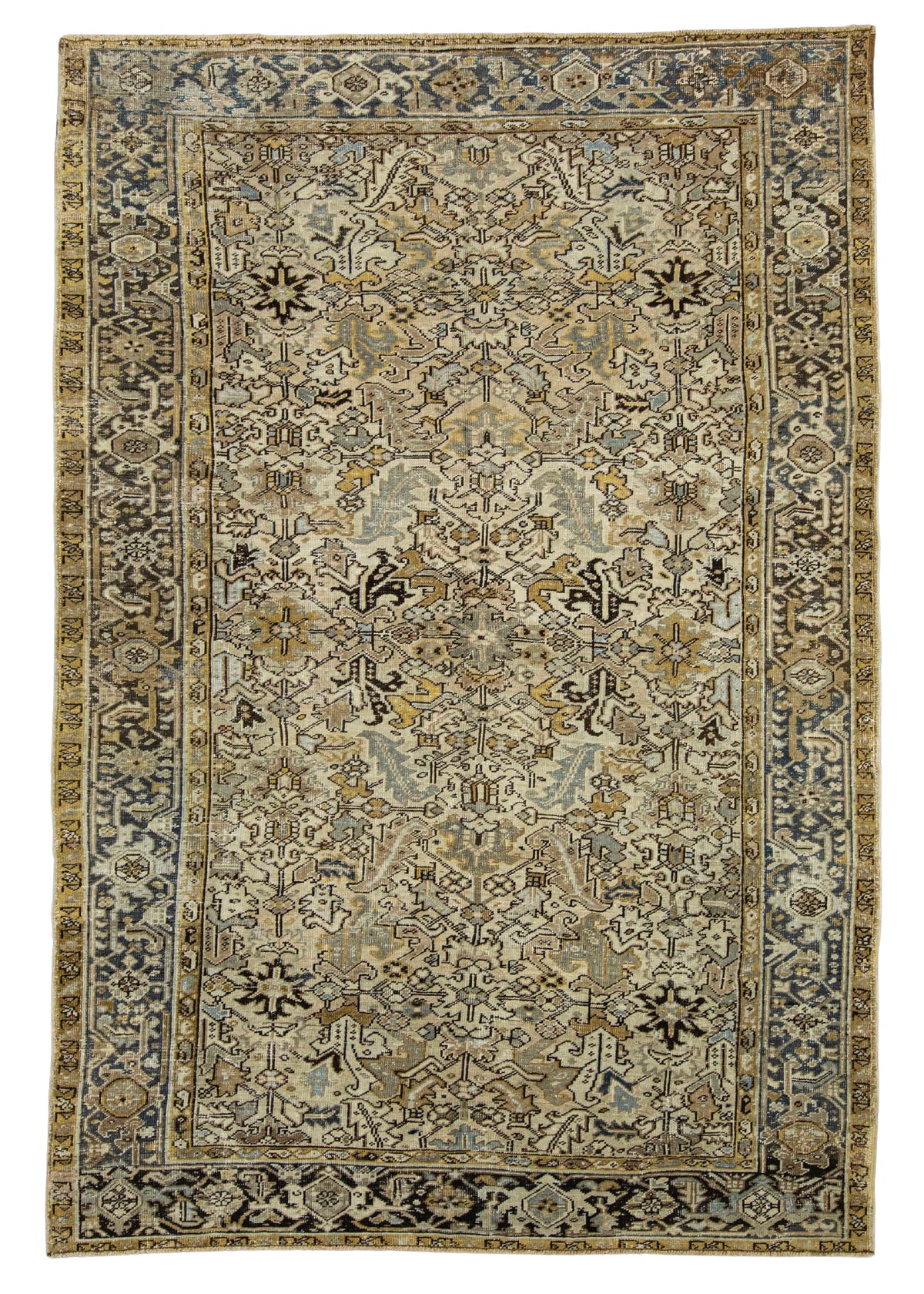 Antique Turkish Rug 7'3'' x 10'7'' #24602