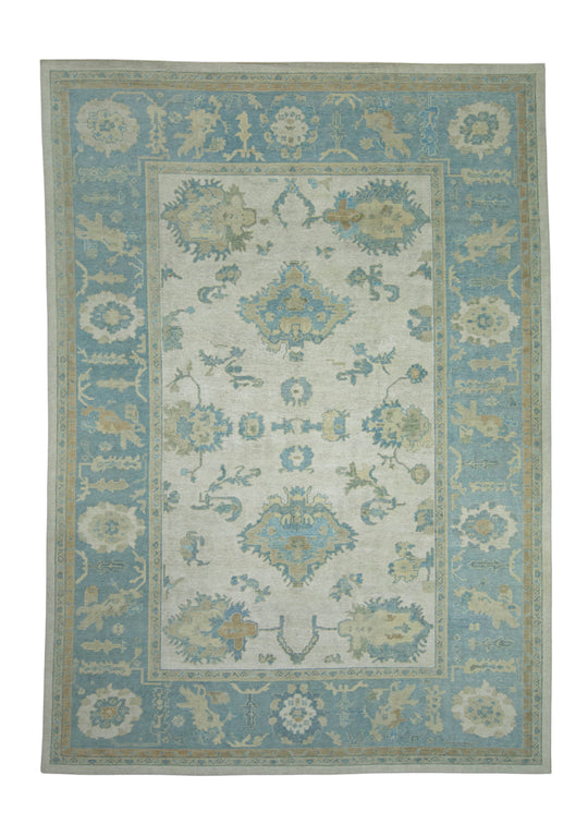 Turkish Oushak Rug 9'10" x 13'9" #18604