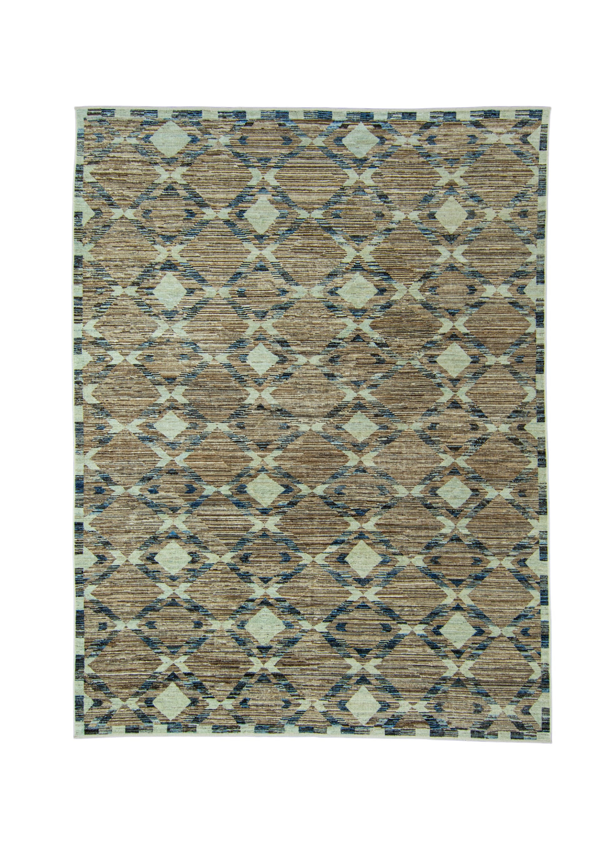 Handwoven Oushak Rug 9' x 11'10" #17909