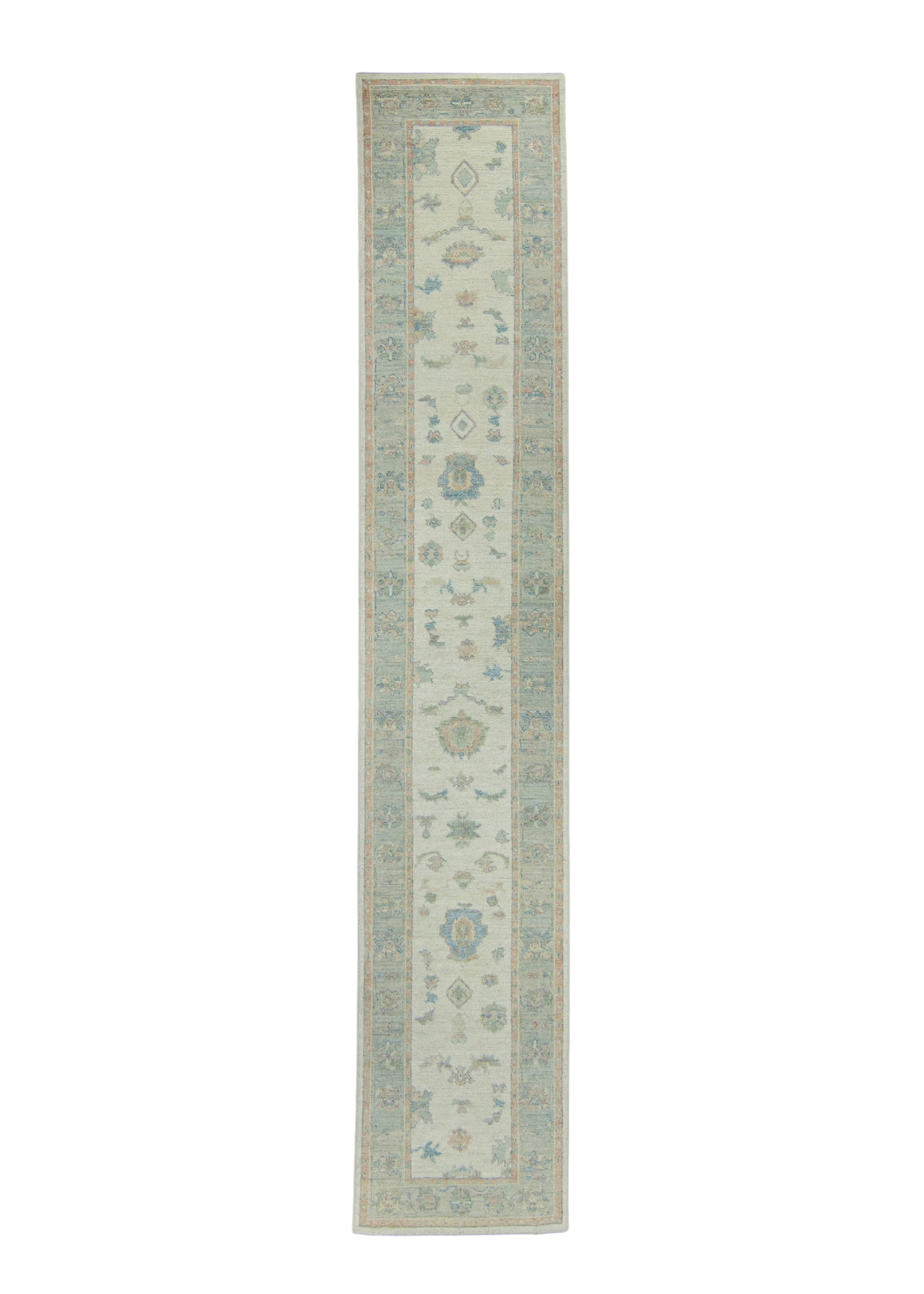 Turkish Oushak Runner Rug 2'11" x 16'1" #17910