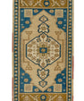 Turkish Mini Rug Oriental Hand Knotted Vintage Rug 1'8" x 3'2" #21188