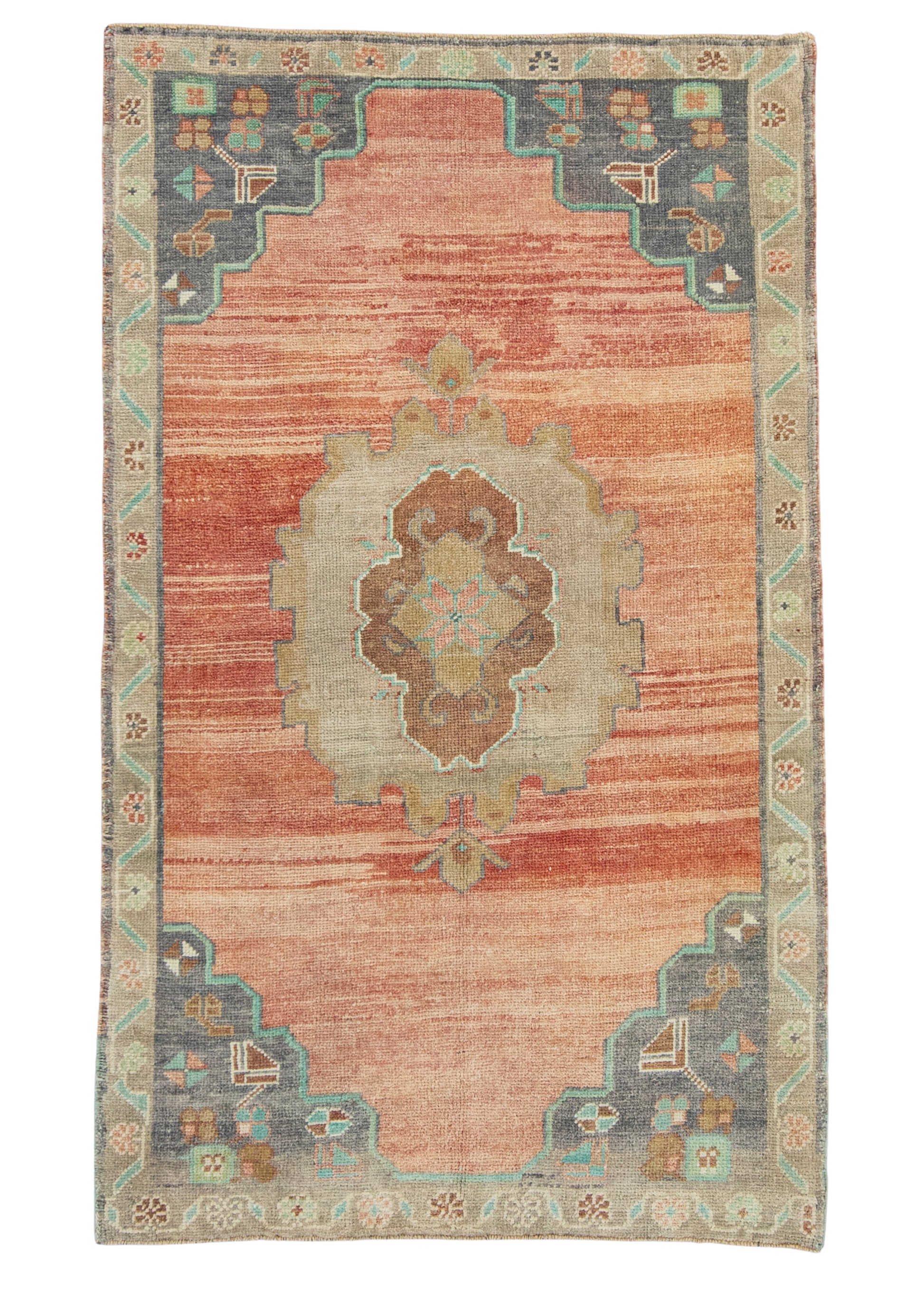 Turkish Vintage Rug 3'5" x 5'9" #17419