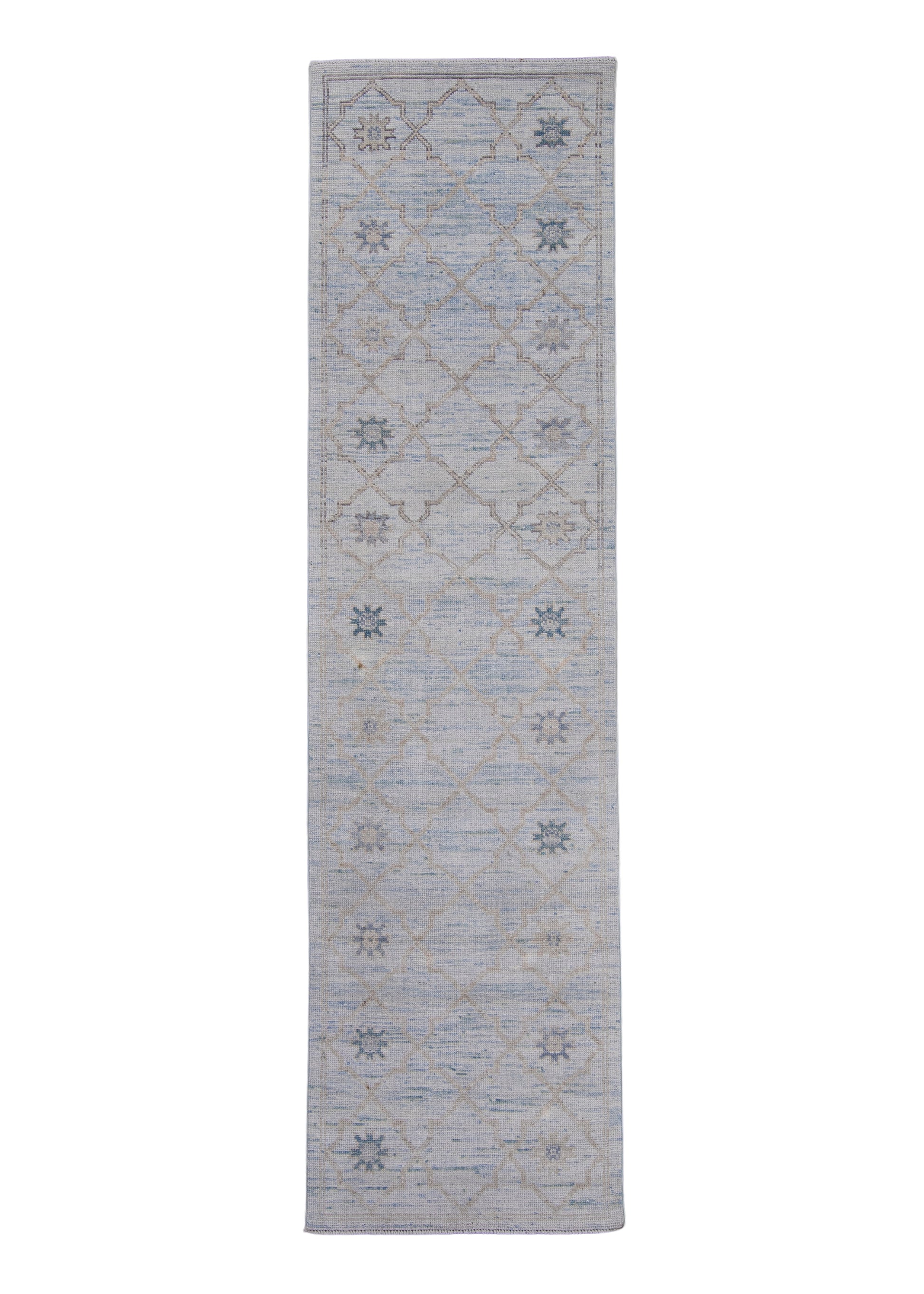 Turkish Oushak Rug 2'10" x 10'7" #16929