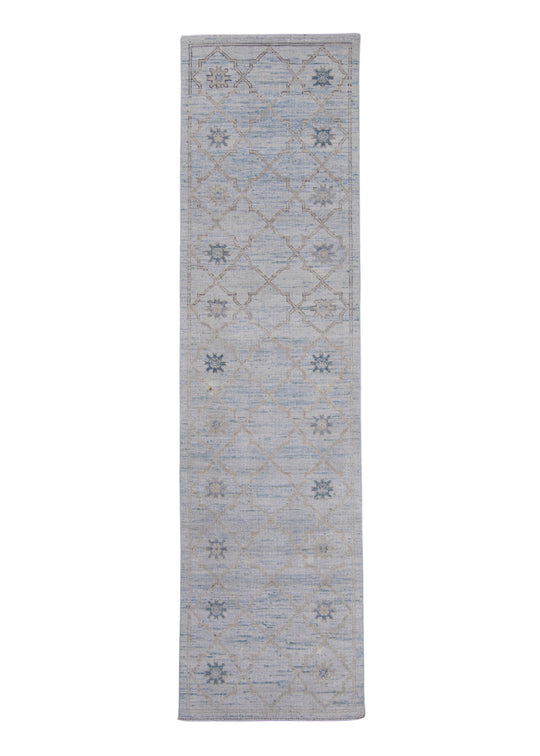 Turkish Oushak Rug 2'10" x 10'7" #16929