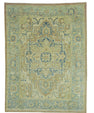 Turkish Oushak Rug 8'5" x 11'2" #17657