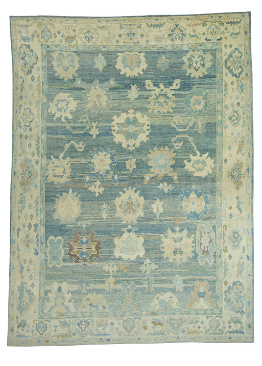 Turkish Oushak Rug 12'6" x 16'10" #18508