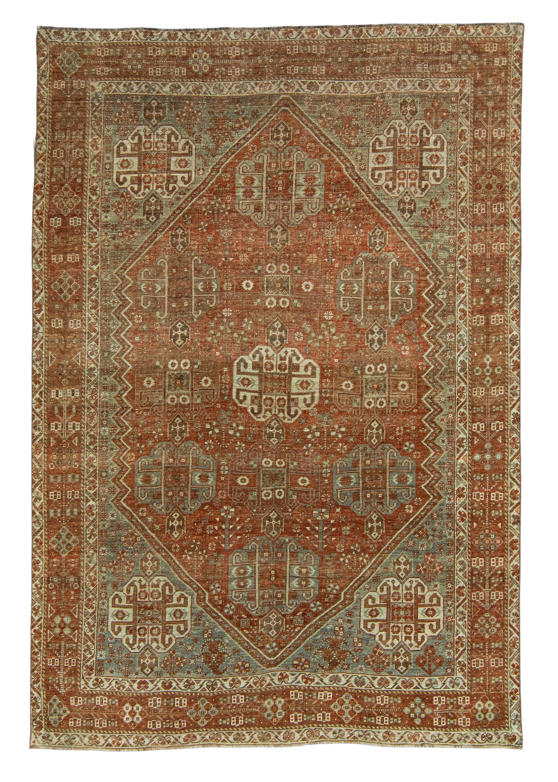 Turkish Vintage Rug  6'10" x 9'11" #21129