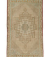 Turkish Mini Rug Oriental Hand Knotted Vintage Rug 1'10" x 3'3" #21046