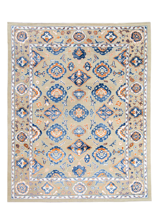 Turkish Oushak Rug 12'1" x 15' #18577