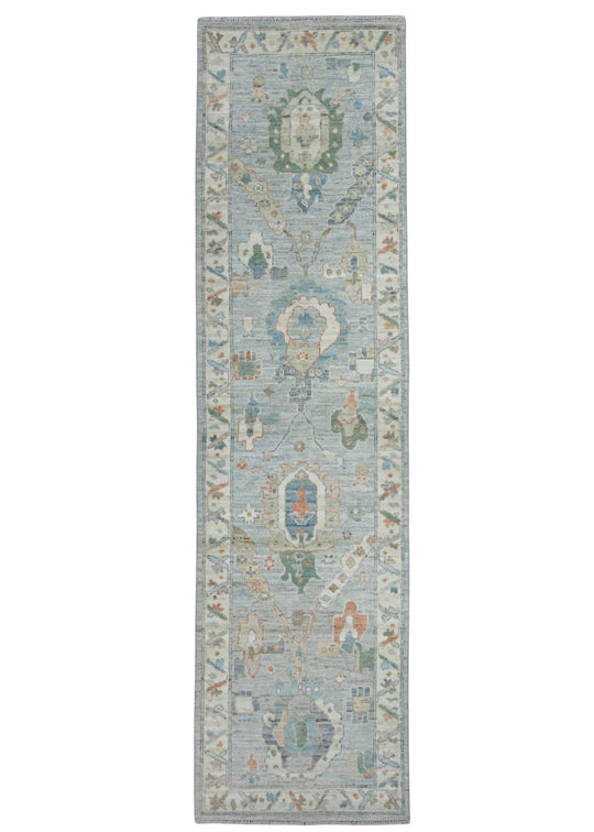 Oushak Rug 2'8" x 10'2" #17186