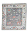 Square Turkish Oushak Rug 11'9" x 12'7" #17267