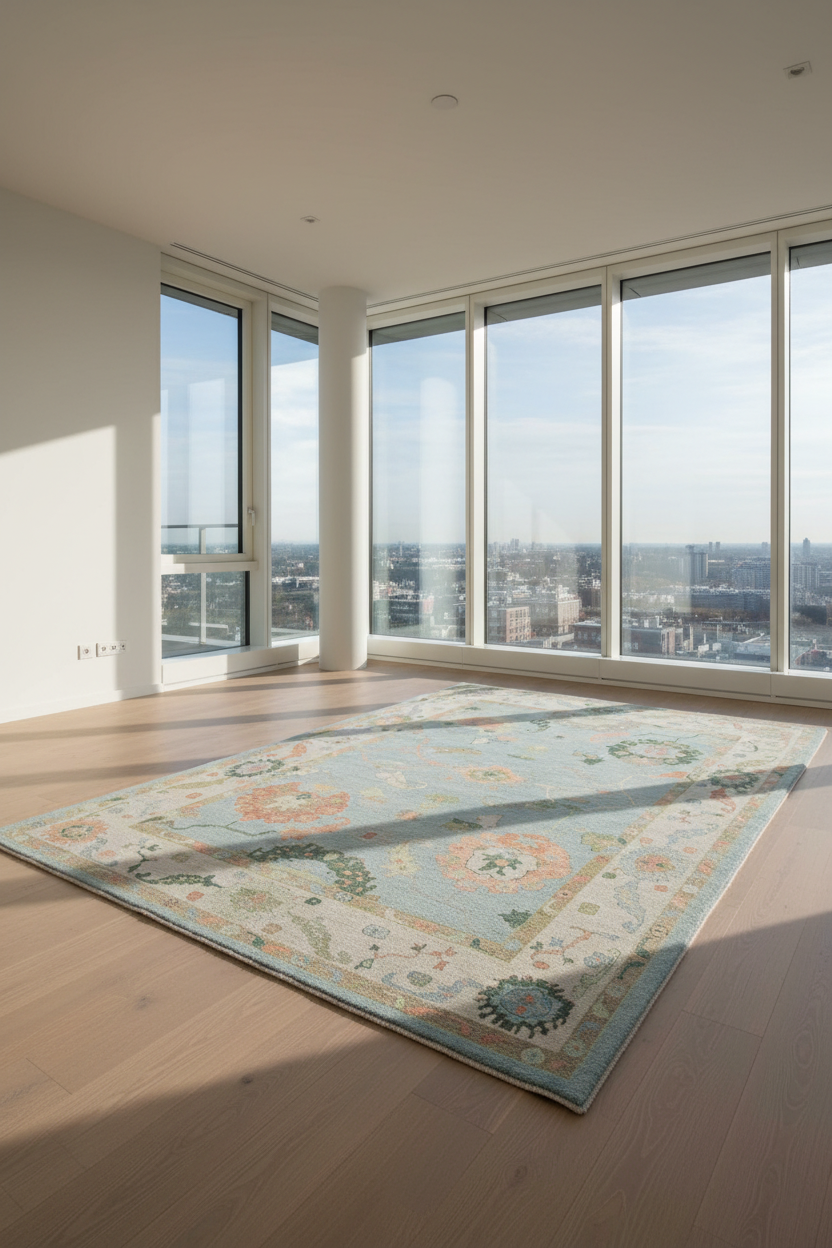 Turkish Oushak Rug 12'8" x 18' #20382