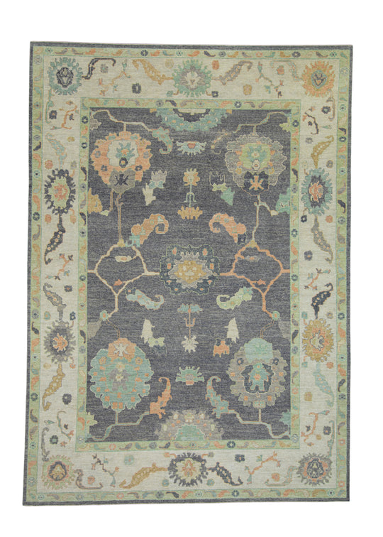 Turkish Oushak Rug 9'11" x 14' #16539