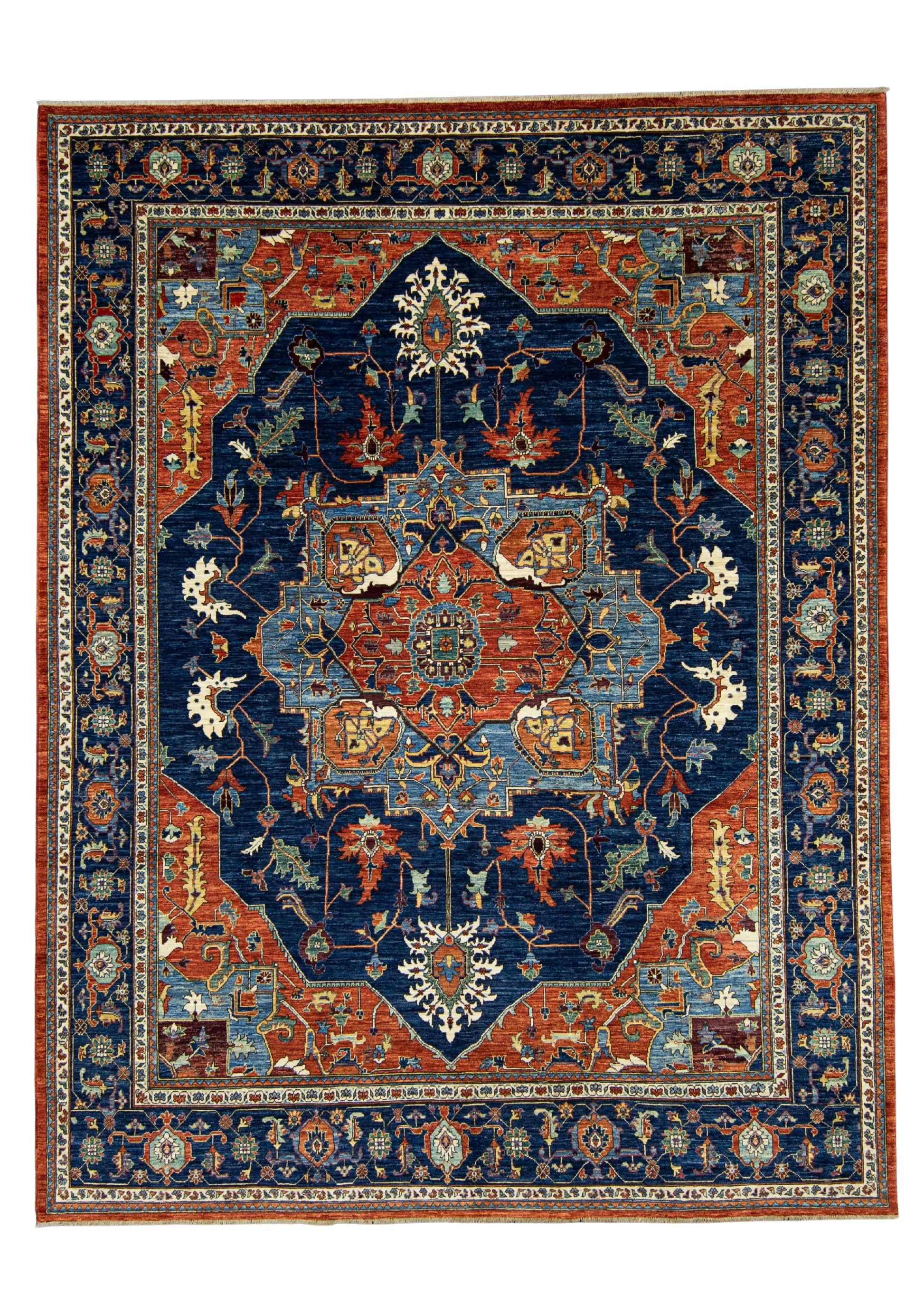 Oriental Handmade Rug  9'1" x 11'11" #22807