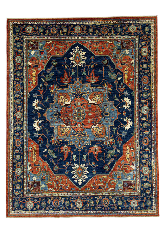 Oriental Handmade Rug  9'1" x 11'11" #22807