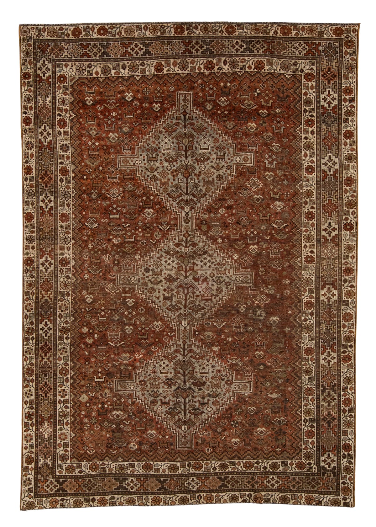 Antique Turkish Rug 6'6'' x 9'4'' #12108