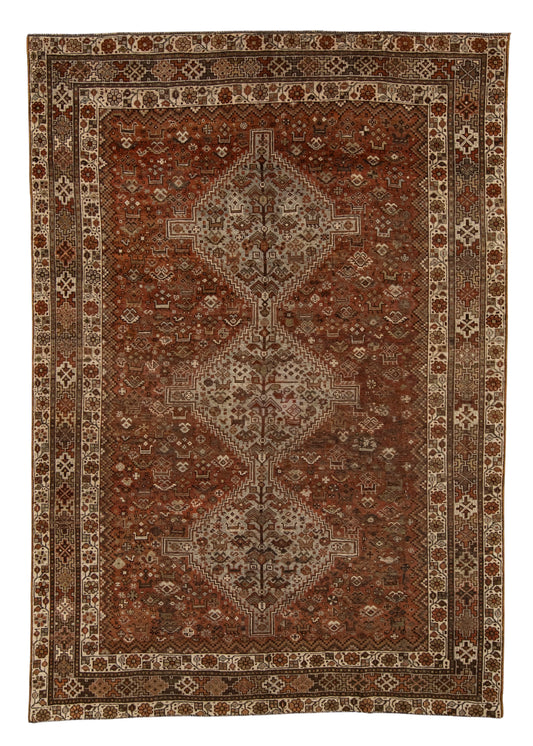 Antique Turkish Rug 6'6'' x 9'4'' #12108