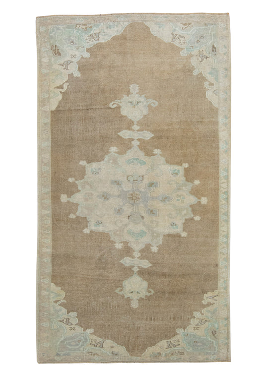 Turkish Vintage Rug 3'10" x 6'11" #17501