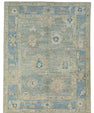 Turkish Oushak Rug 5'4" x 6'9" #17243