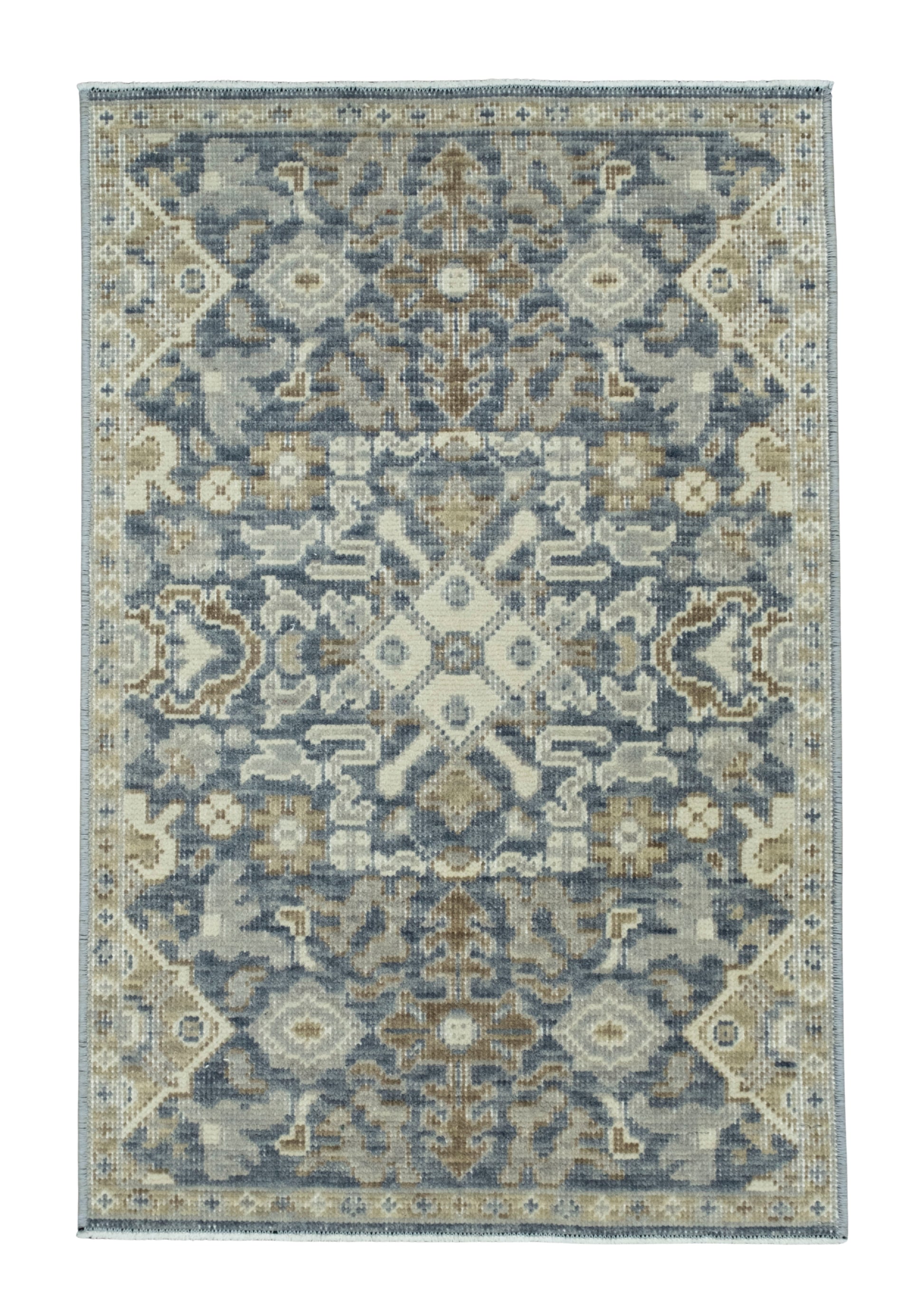 Turkish Oushak Rug 1'7" x 2'5" #17202