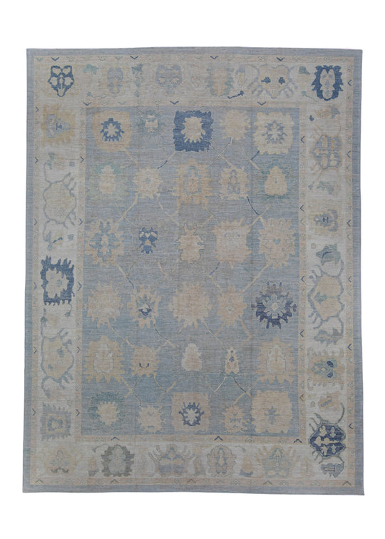 Turkish Oushak Rug 12'10" x 17' #16565