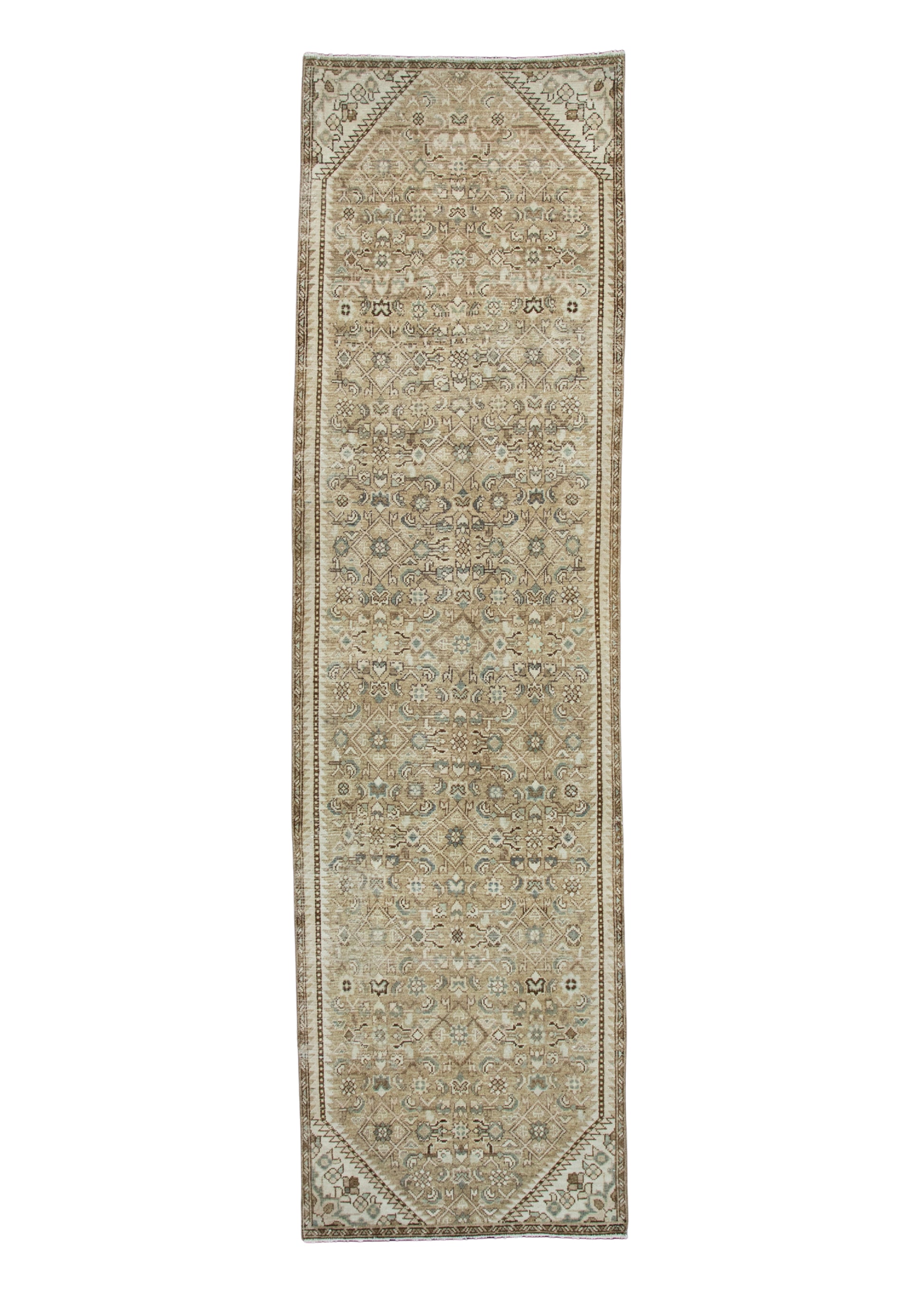 Turkish Vintage Runner Rug 2'10" x 10' #17974