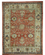 Turkish Oushak Old Wool Rug  9'3" x 11'11" #30136