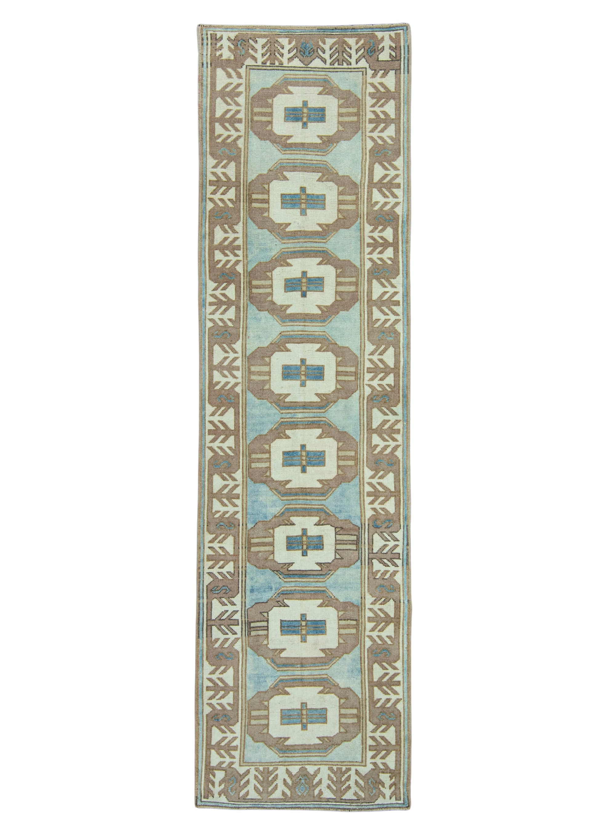 Turkish Vintage Rug 2'11" x 10'6" #20798