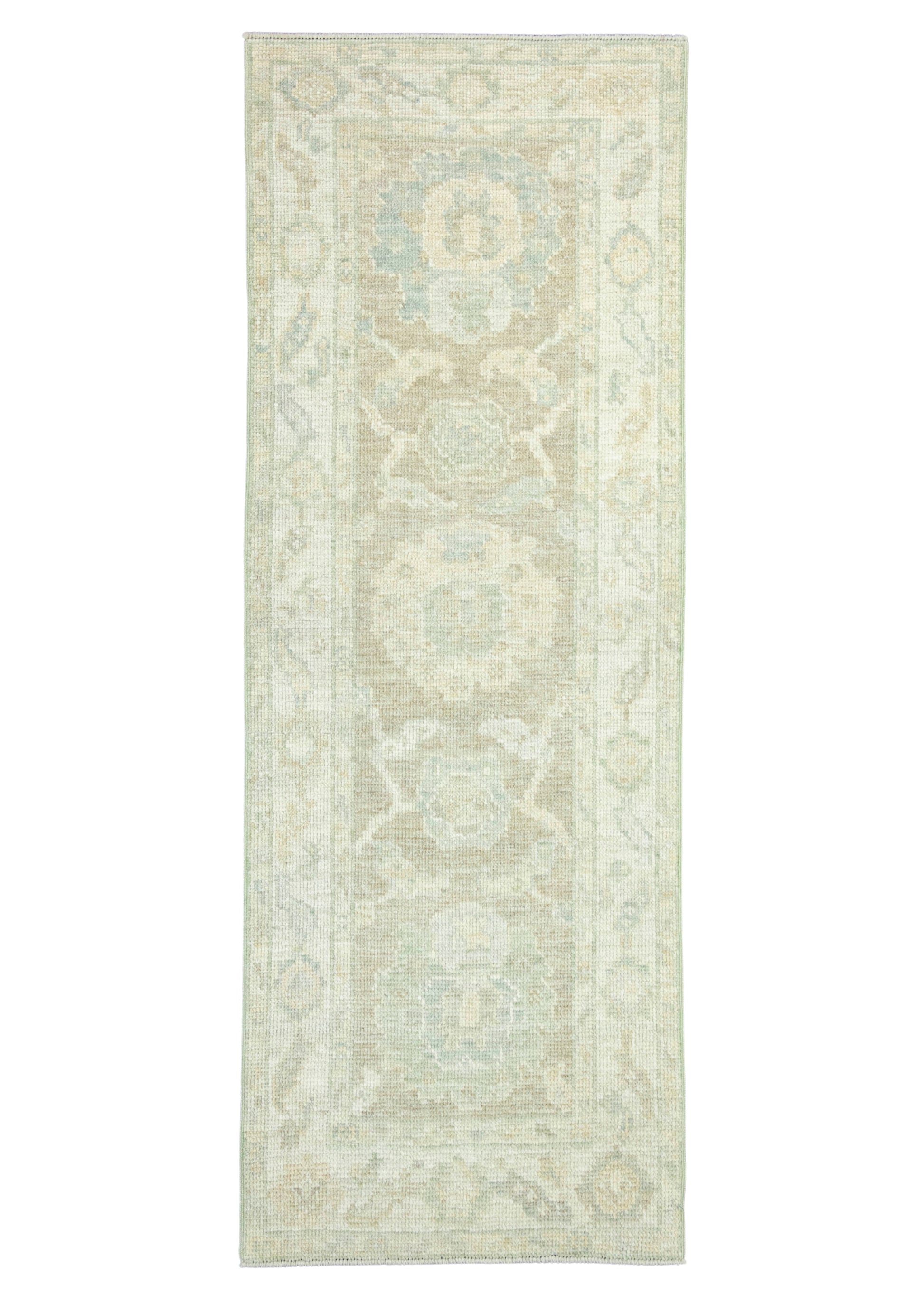 Turkish Oushak Rug 2'2" x 6' #19484