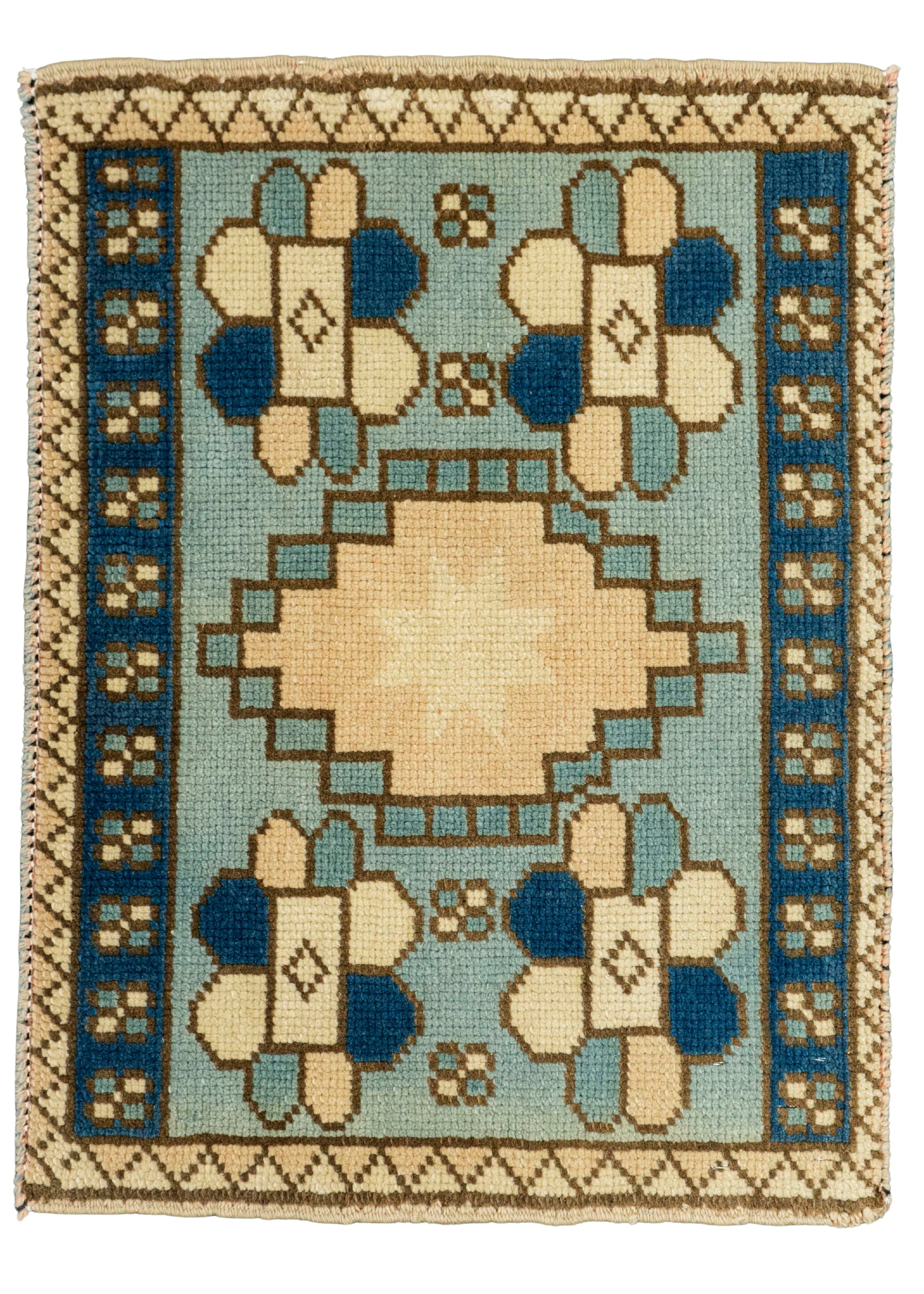 Turkish Yastik Rug  1'6" x  2'1" #23647