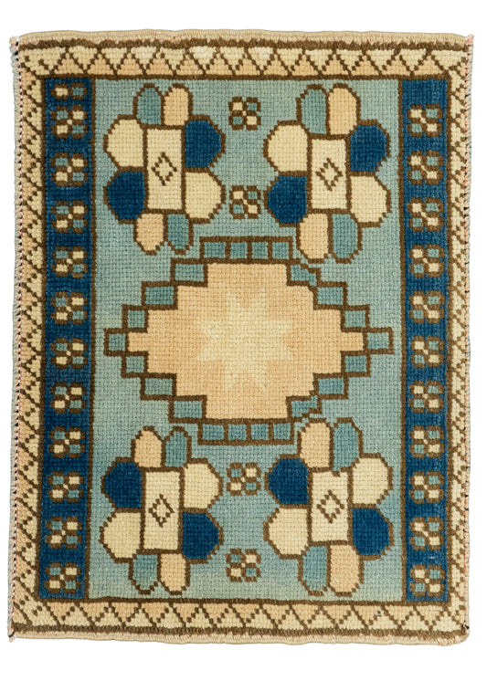 Turkish Yastik Rug  1'6" x  2'1" #23647