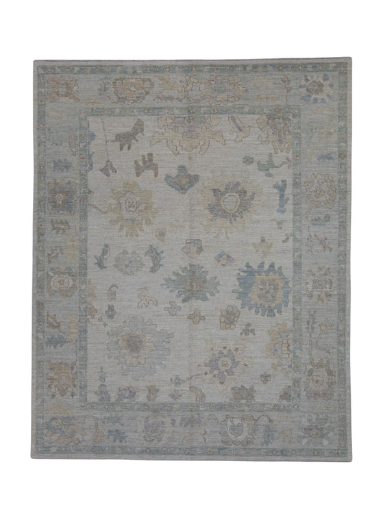Turkish Oushak Rug 8'1" x 10'2" #16482