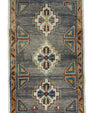 Turkish Mini Rug Oriental Hand Knotted Vintage Rug 2' x 3'4" #16378