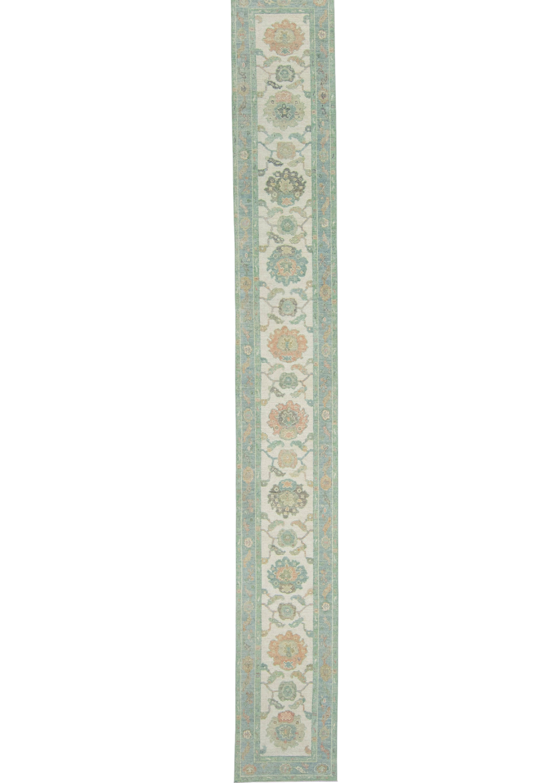 Turkish Oushak Runner Rug 2'8" x 20'6" #17495