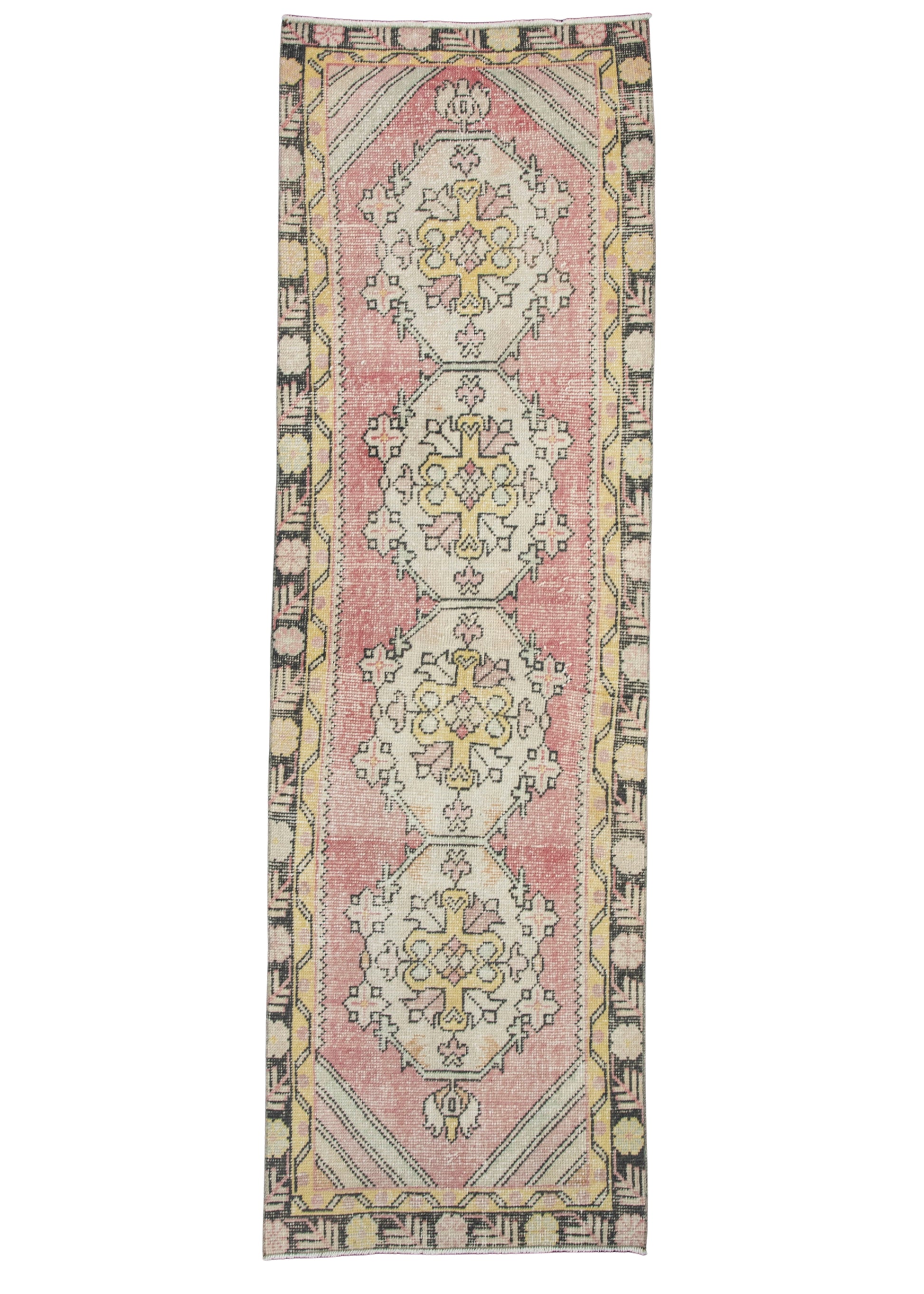 Turkish Vintage Rug 2'9" x 9' #19824
