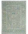 Turkish Oushak Rug 8'11" x 11'10" #17767