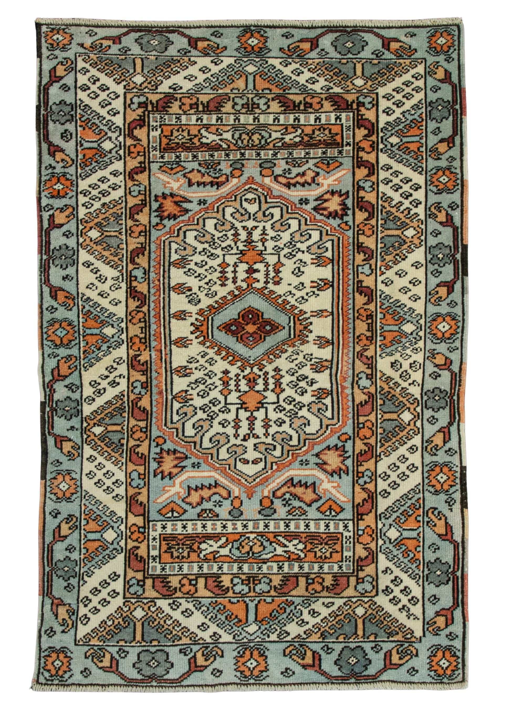 Turkish Vintage Rug  2'7" x 4' #20551