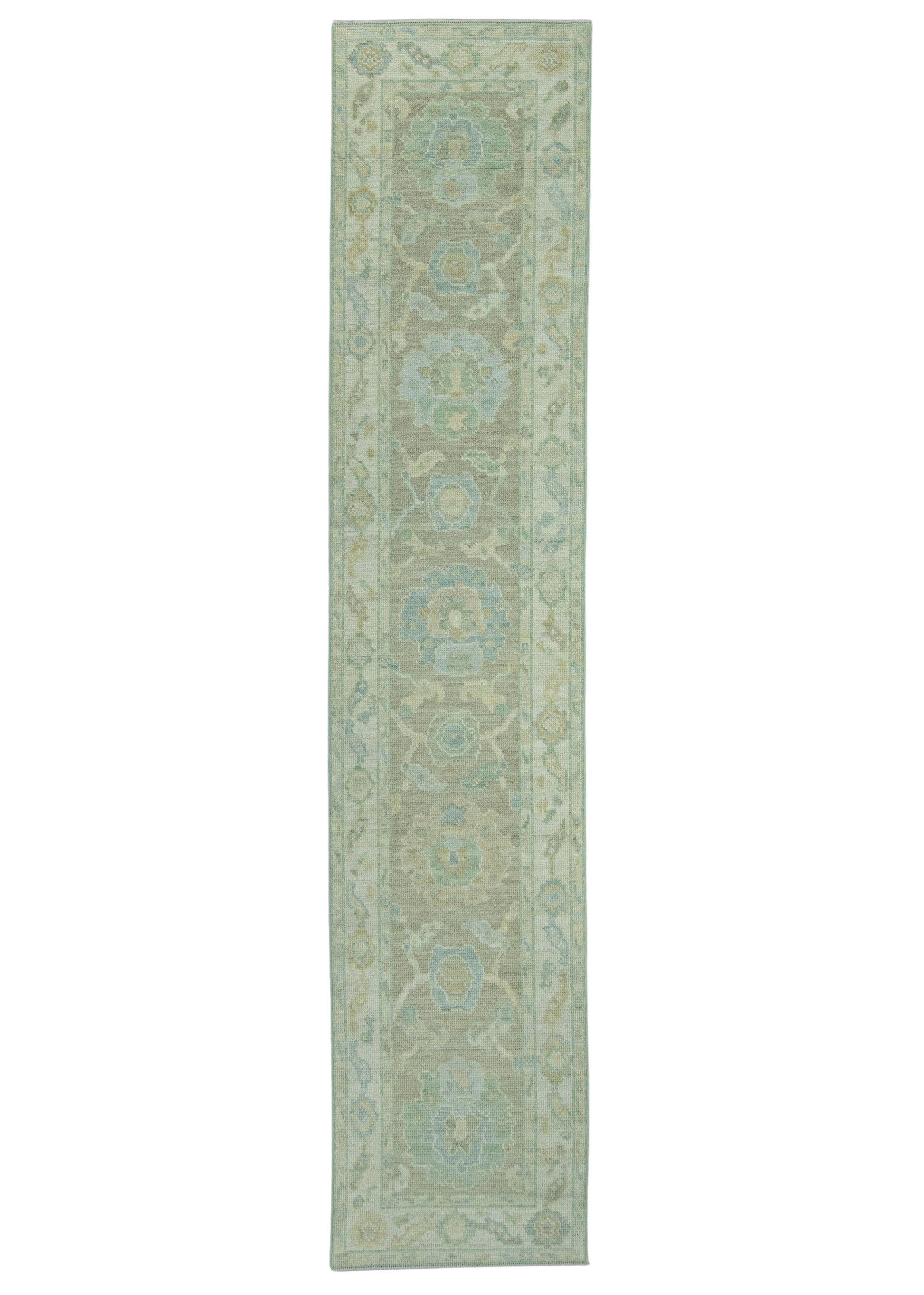 Turkish Oushak Rug 2'2" x 10'3" #19275